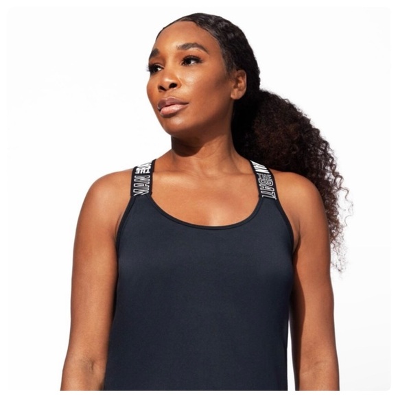 EleVen By Venus Williams | Batman Fighter Tennis Pickleball Tank Top Black | M - Picture 1 of 9